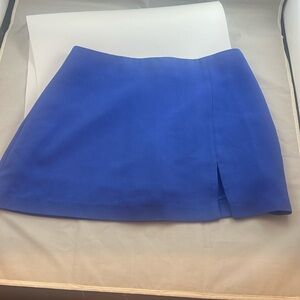 Steve Madden - blue skort. Small front slit. Size 2. Never worn.